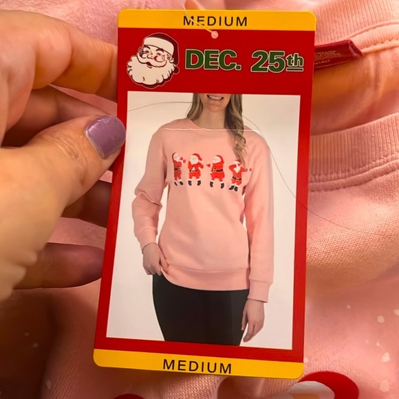 Dec. 25th Ladies Holiday Sweatshirt - Picture 4 of 15